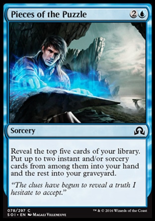 MTG: Shadows over Innistrad 078: Pieces of the Puzzle 