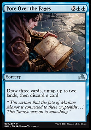 MTG: Shadows over Innistrad 079: Pore Over the Pages 