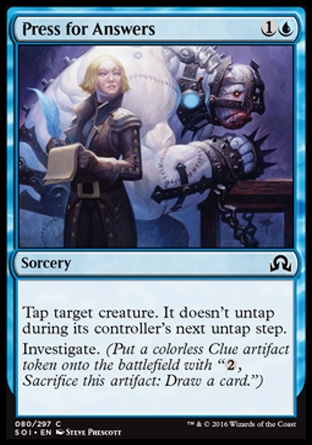 MTG: Shadows over Innistrad 080: Press for Answers 