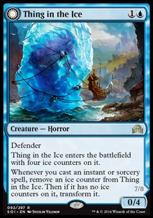Magic: Shadows over Innistrad 092: Thing in the Ice/ Awoken Horror 