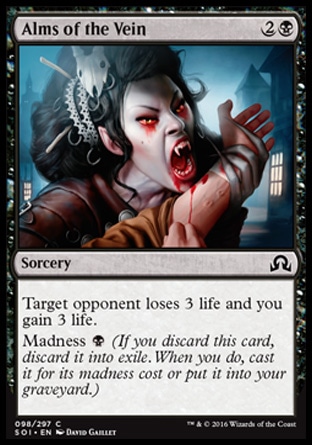 MTG: Shadows over Innistrad 098: Alms of the Vein [FOIL] 