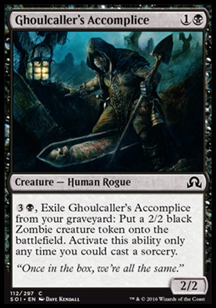 MTG: Shadows over Innistrad 112: Ghoulcallers Accomplice 