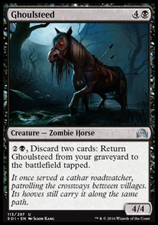 MTG: Shadows over Innistrad 113: Ghoulsteed 