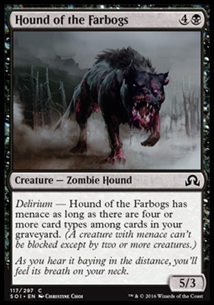 MTG: Shadows over Innistrad 117: Hound of the Farbogs 