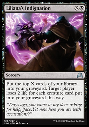 MTG: Shadows over Innistrad 120: Lilianas Indignation 