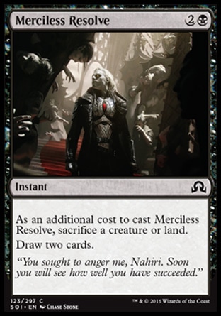 MTG: Shadows over Innistrad 123: Merciless Resolve 