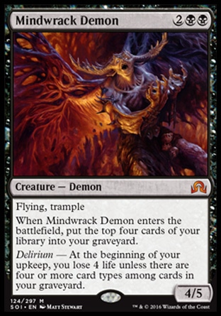 Magic: Shadows over Innistrad 124: Mindwrack Demon 