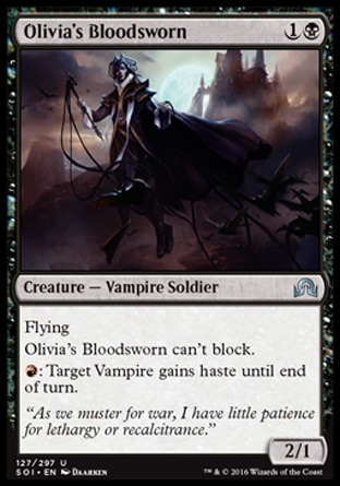 MTG: Shadows over Innistrad 127: Olivias Bloodsworn 