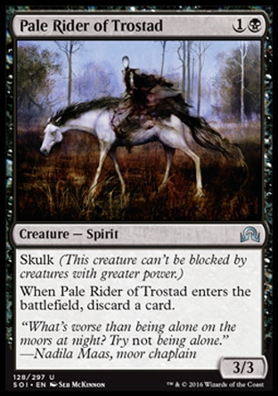 MTG: Shadows over Innistrad 128: Pale Rider of Trostad 