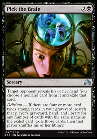 MTG: Shadows over Innistrad 129: Pick the Brain 