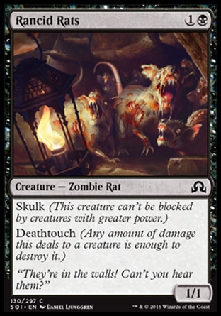 MTG: Shadows over Innistrad 130: Rancid Rats 