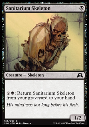 Magic: Shadows over Innistrad 133: Sanitarium Skeleton 