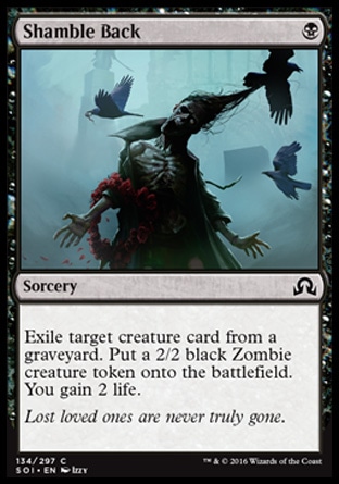 MTG: Shadows over Innistrad 134: Shamble Back 
