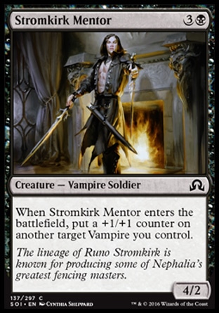 MTG: Shadows over Innistrad 137: Stromkirk Mentor 
