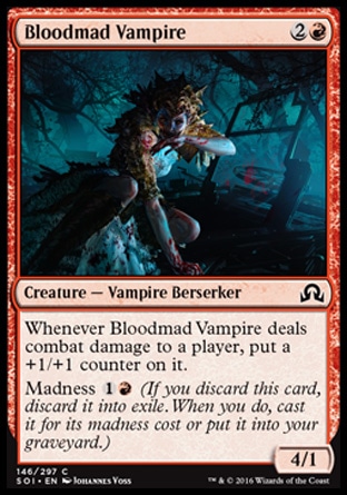 MTG: Shadows over Innistrad 146: Bloodmad Vampire 