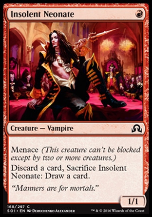 MTG: Shadows over Innistrad 168: Insolent Neonate 