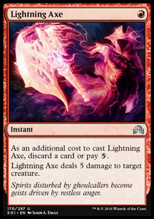 Magic: Shadows over Innistrad 170: Lightning Axe 
