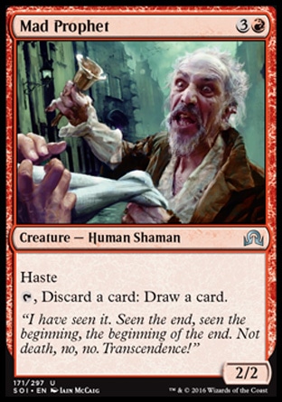 MTG: Shadows over Innistrad 171: Mad Prophet 
