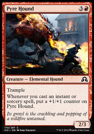 MTG: Shadows over Innistrad 174: Pyre Hound 