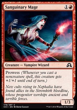 MTG: Shadows over Innistrad 178: Sanguinary Mage 