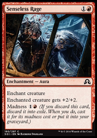 MTG: Shadows over Innistrad 180: Senseless Rage 