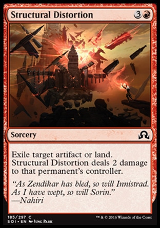 MTG: Shadows over Innistrad 185: Structural Distortion 
