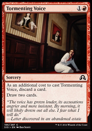 MTG: Shadows over Innistrad 186: Tormenting Voice 