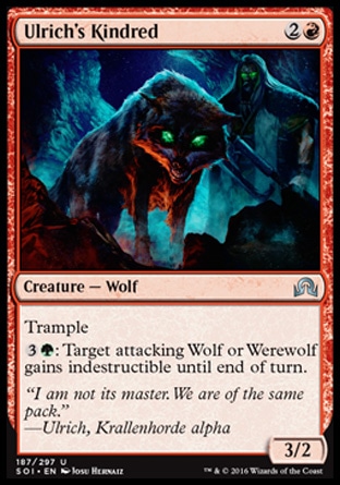 MTG: Shadows over Innistrad 187: Ulrichs Kindred 