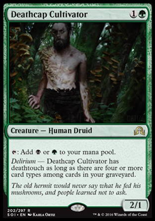 MTG: Shadows over Innistrad 202: Deathcap Cultivator 
