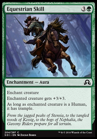MTG: Shadows over Innistrad 204: Equestrian Skill 