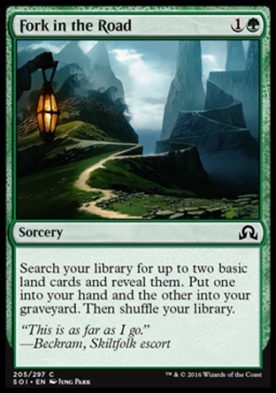 MTG: Shadows over Innistrad 205: Fork in the Road 