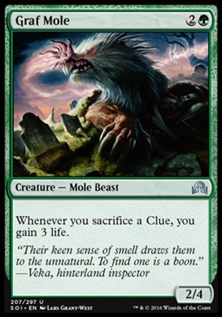 MTG: Shadows over Innistrad 207: Graf Mole 