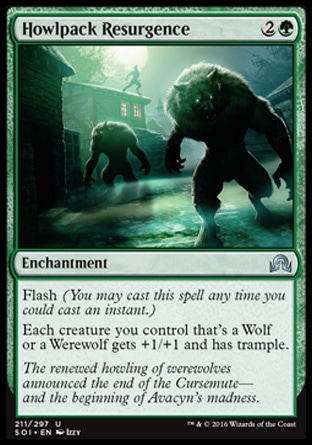 MTG: Shadows over Innistrad 211: Howlpack Resurgence 
