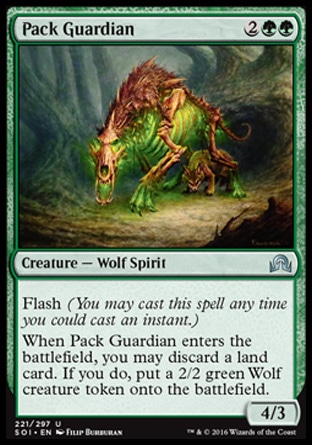 MTG: Shadows over Innistrad 221: Pack Guardian 