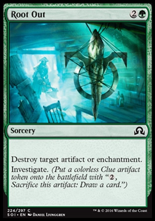 MTG: Shadows over Innistrad 224: Root Out [FOIL] 