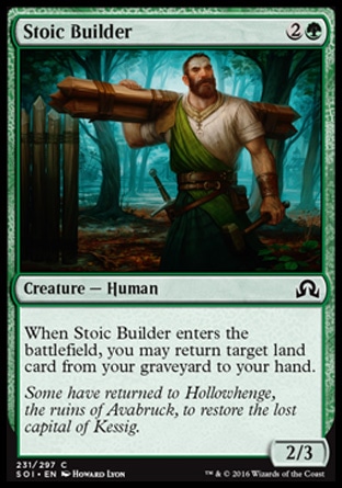 Magic: Shadows over Innistrad 231: Stoic Builder 