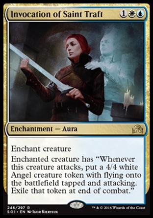MTG: Shadows over Innistrad 246: Invocation of Saint Traft 