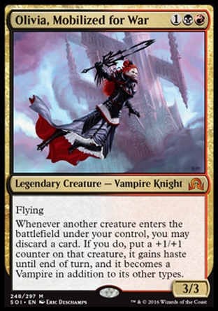 Magic: Shadows over Innistrad 248: Olivia, Mobilized for War 