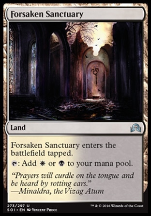 MTG: Shadows over Innistrad 273: Forsaken Sanctuary 