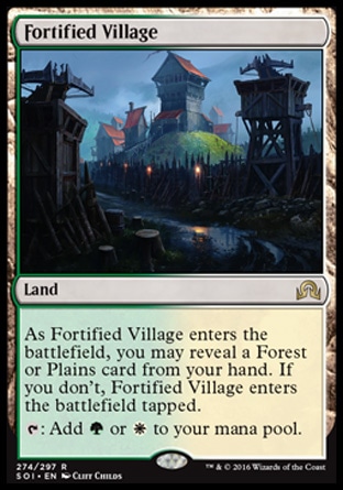 MTG: Shadows over Innistrad 274: Fortified Village 