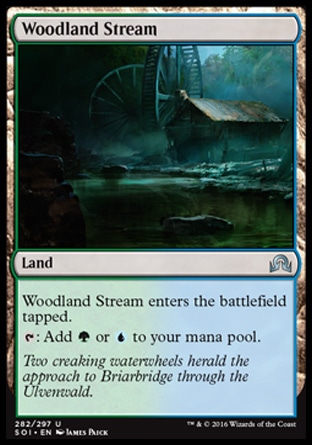 MTG: Shadows over Innistrad 282: Woodland Stream 