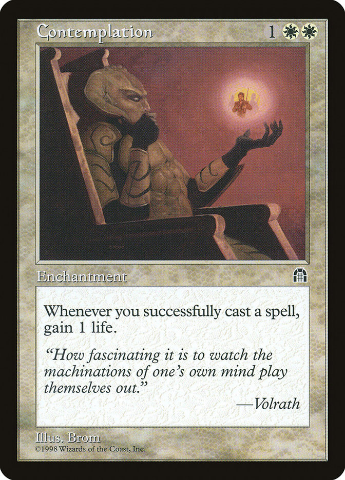 MTG: Stronghold 004: Contemplation 