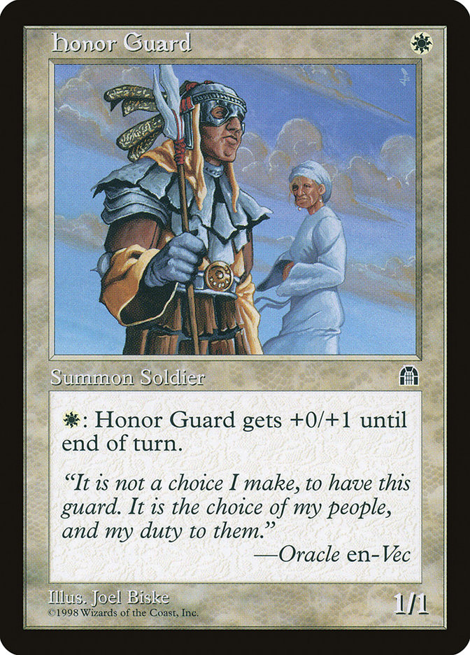 MTG: Stronghold 007: Honor Guard 