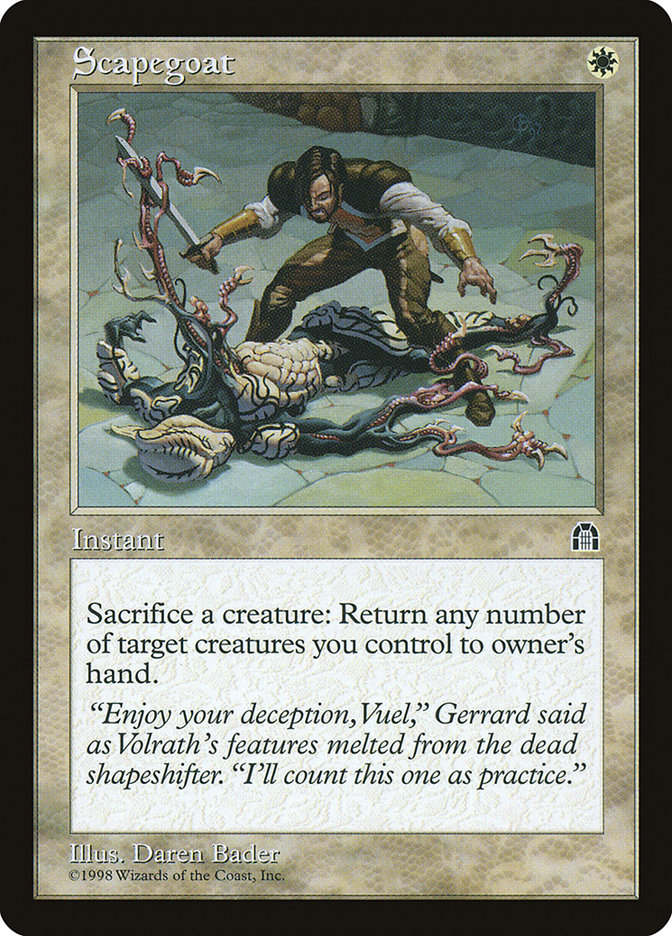 MTG: Stronghold 014: Scapegoat 