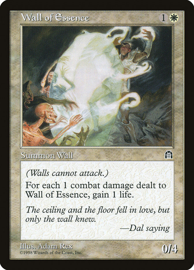 MTG: Stronghold 022: Wall of Essence 