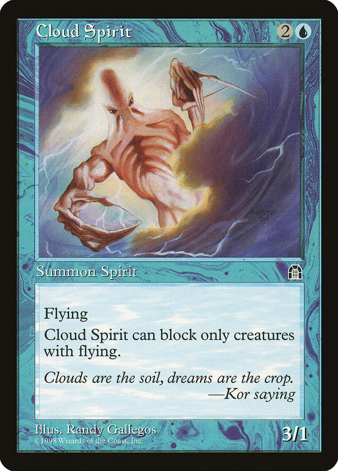 MTG: Stronghold 026: Cloud Spirit 