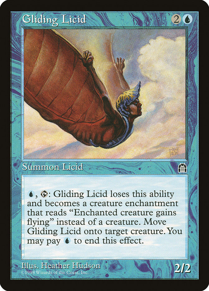 MTG: Stronghold 031: Gliding Licid 