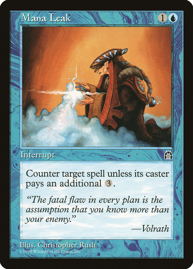 MTG: Stronghold 036: Mana Leak 