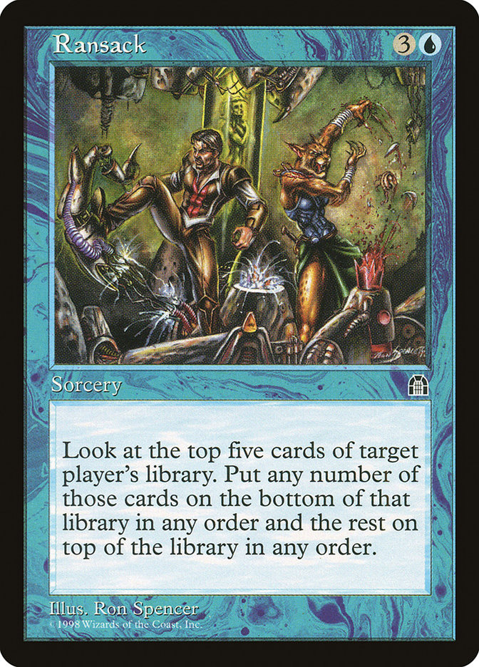 MTG: Stronghold 039: Ransack 