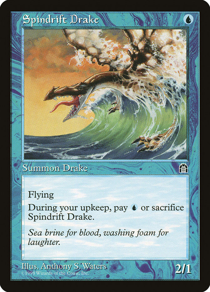 MTG: Stronghold 044: Spindrift Drake 